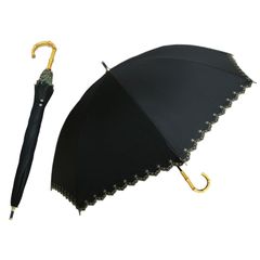 hiino kano 傘 レディース 日傘 uvカット 遮光 長傘 日傘兼用雨傘 レディース 超軽量 約250g バンブーハンドル 母の日のプレゼント 敬老の日 ギフト 誕生日プレゼント おしゃれ 晴雨兼用傘 超撥水 遮光遮熱 8本骨 親骨50cm (星柄 1