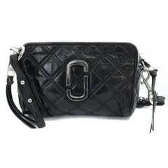 マークジェイコブス MARC JACOBS ザ キルテッド ソフトショット 21 ショルダーバッグ レザー 黒のサムネイル