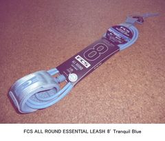 FCS ALL ROUND Leash 8ft Tranquil Blue (新品)リーシュコード