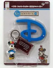 【中古】キーホルダー・マスコット(キャラクター) ミニーマウス カラビナチャーム 「一番くじ ウォルト・ディズニー 110th アニバーサリー」 G賞
