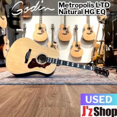 【JES認定中古品】Godin / Metropolis LTD Natural HG EQ <アコースティックギター / ピックアップ搭載 / セダートップ × マホガニーサイド&バック / 専用セミハードケース付属 / 今ならGodin純正ストラップ付 >