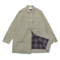 B!nn ステンカラー Coat (Khaki)