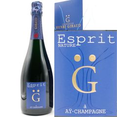 正規品 シャンパン アンリ ジロー エスプリ ナチュール G 辛口 N.V. 750ml 箱入り フランス シャンパーニュ ワイン 冬ギフト