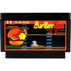 ファミリーコンピュータ - 当時ゲーセンをにぎわせた傑作! 美品 バーガータイム 箱説ハガキチラシシール付き ファミリーコンピュータ - 当時ゲーセンをにぎわせた傑作! 美品