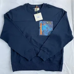 ペンフィールド PENFIELD L サイズ ポケット付き スウェットシャツ スエット 長袖 トレーナー ネイビー 紺 コットン 綿 お出かけ アウトドア グラフィックのサムネイル