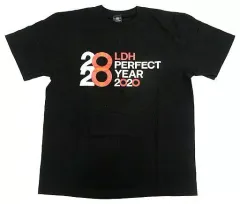 【中古】衣類 EXILE TRIBE STATION Tシャツ ブラック Sサイズ 「LDH PERFECT YEAR 2020」
