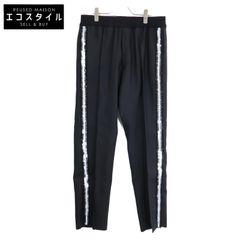 DSQUARED2 ディースクエアード 新品未使用 S74KB0154 ジムフィット 装飾シルク ウールパンツ 50