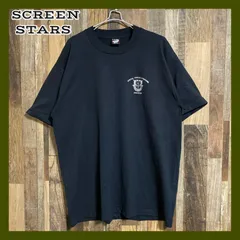スクリーンスターズ ヴィンテージ シングルステッチ USA ワンポイント メンズ 古着 半袖 Tシャツ