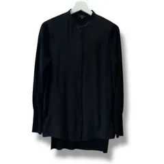 JOSEPH ジョゼフ メリノシルクニットシャツセット ニット ウール100% シャツ シルク100%未使用 美品  S サイズ 紺 ネイビー アンサンブル セットアップ きれいめ  ニットノースリーブ レディース 秋 ゴーゴー古着久喜倉庫店鴻16のサムネイル
