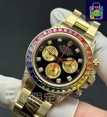 23今すぐ購入へようこそ! ！ Rolex ロレックス デイトナ　レインボー26｜本日限定特価｜新品未使用--WTO輸入2