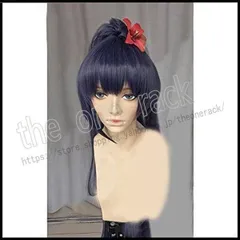 甲鉄城のカバネリ 四方川菖蒲(よもかわあやめ) コスプレ ウィッグ 耐熱 かつら 仮装 変装 変装 仮装