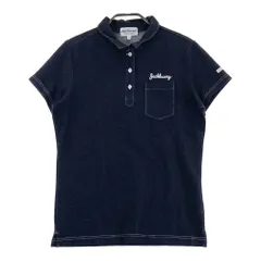 サイズ：1 JACK BUNNY ジャックバニー  半袖ポロシャツ  ネイビー系 [240101493581] ゴルフウェア レディース ストスト