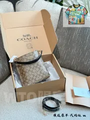 【今日WTO】Coach コーチ モリーバケット 取り外し可能なストラップ2本で、斜めがけや片肩がけを自在に切り替え可能-WTO輸入2-ER33