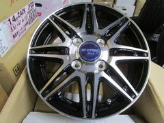 【Ｋ】新品アルミホイール4本★JPスタイル ジェリヴァ★13X4.0J 4H100インセット+42★ワゴンR/パレット/タント/ライフ/プレオ/モコ　13インチ　4穴　軽自動車
