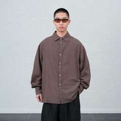 URU 21aw atelier made ハンドステッチ シャツ - メルカリ