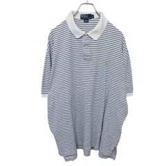 【Polo by Ralph Lauren】 ロゴ刺<!-利用不可文字-!> ポロシャツ S-1226