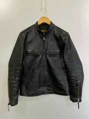 極美品！希少44サイズ！リアルマッコイズ×Buco ライダース ホースハイド 黒 極美品！希少44サイズ！リアルマッコイズ×Buco ライダース