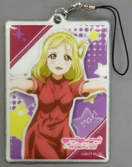 【中古】ストラップ(キャラクター) 小原鞠莉 クリーナーストラップ 「ラブライブ!サンシャイン!!×セガ TVアニメ2期放送記念キャンペーン」 UFOキャッチャー特典