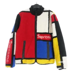 シュプリーム SUPREME 20AW Reversible Colorblocked Fleece Jacket ボアフリースジャケット ブルゾン S マルチカラーのサムネイル
