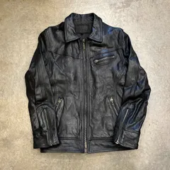 美品】ジャックローズ/アンティークライン/ゴートレザージャケット