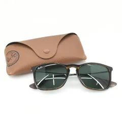 05w05458 レイバン Ray-Ban  CHRIS  アジアンフィット  ブラウン  イタリア製 メンズ  サングラス  RB4187-F  【中古品】
