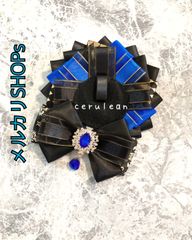 ハンドメイド　ロゼット ロゼット⭐︎痛ロゼット⭐︎ハンドメイド⭐︎ピンク⭐︎黒⭐︎ - メルカリ