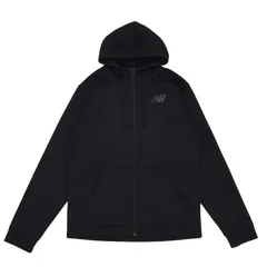 ニューバランス トレーニングジャケット メンズ Newbalance Tenacity フリース フルジップフーディ 裏起毛 裏フリース  アウター パーカー 吸汗速乾 運動  男性 スポーツウェア 上着  服  /MJ23020-BK