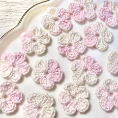 小花のモチーフ 10枚 No.D24