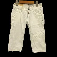 リプレイ REPLAY デニム ジーンズ ハーフパンツ 白 25