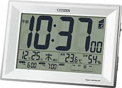 2023年最新】CITIZEN シチズン 目覚まし時計 電波時計 温度・湿度計