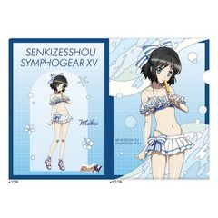 戦姫絶唱シンフォギアXV　クリアファイル　マリンセーラー水着 戦姫絶唱シンフォギアXV 描き下ろしクリアファイル 翼 マリン