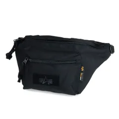 ブラック [ALPHA INDUSTRIES INC.(アルファインダストリーズ)] ウエストバッグ ボディバッグ 2WAY 66203 ブラック 10
