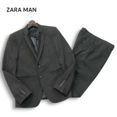 BLACK TAG by ZARA MAN ザラ マン 通年 総裏★ ストレッチ ドレス セットアップ スーツ Sz.46/31 メンズ