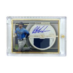TOPPS MLBカード DEFINITIVE COLLEOTION AUSTIN MEADOWS 14/25 #FAC-AM 送料無料 中古 IT1