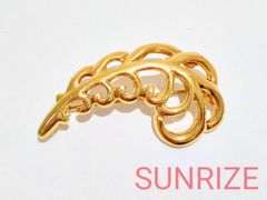 750 TIFFANY&Co. ティファニー パロマピカソ フェザー ブローチ【N1016】
