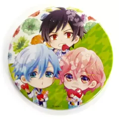 【中古】バッジ・ピンズ(キャラクター) [単品] THRIVE 描き下ろしバレンタインSD缶バッジ 「B-PROJECT HAPPY FLOWER VALENTINE」