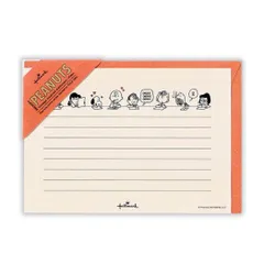 【メール便】スヌーピー 手紙セット レターセット SNスヌーピーとお友達2 ピーナッツ 日本ホールマーク 便箋＆封筒 キャラクター かわいい グッズ 