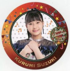 [중고] 코스터 (여성) 스즈키 호두 2018 크리스마스 코스터 AKB48 CAFE & SHOP 크리스마스 디저트 메뉴 주문 특전