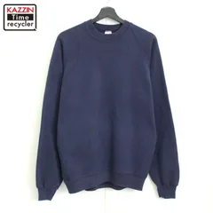 80s USA製 vintage JERZEES 無地 スウェット トレーナー メンズ 表記XLサイズ