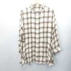 ◇ mily bilet 花柄 半袖 ブラウス サイズM ベージュ ブラック レディース E  【1407020013826】