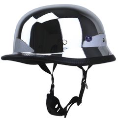 新品 未使用 半キャップヘルメット 日章 シルバー/ パープル