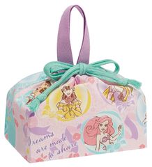 【迅速発送】スケーター(Skater) 子供用 お弁当 巾着袋 マチ付き キッズ 日本製 ディズニー プリンセス 25 女の子 KB769000