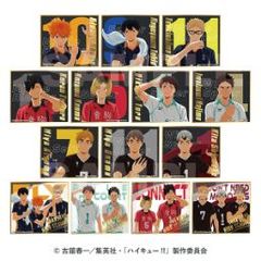 新品コンプリート】ハイキュー!! 一番くじ 色紙 - メルカリ