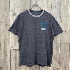 GAP ギャップ リンガーネック 半袖 霜降り Tシャツ TEE L