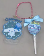【中古】キーホルダー シナモロール 「サンリオキャラクターズ シークレットチャーム チュッパチャップス2」