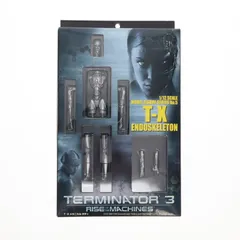 モデルフィギュアシリーズ No.5 T-X エンドスケルトン メカニカルボディ ターミネーター3 1/12 完成品 可動フィギュア アオシマ・スカイネット
