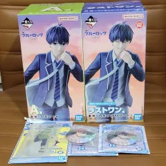 ブルーロック 一番くじ 潔 ラスト賞 A賞 フィギュア E賞 アクリル H賞 缶バッジ