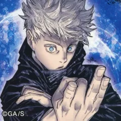 【中古】シール・ステッカー [単品] 五条悟(マスク無し) 特製ステッカー 「呪術廻戦 領域展開フェア 2022 特級呪術師五条悟の甘味展開焼菓子・3」 同梱品