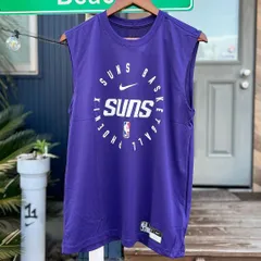 NIKE NBA NOSLEEVE TEE 'SUNS' ナイキ NBA ノースリーブ Tシャツ サンズ 【MEN'S】 purple/white HF1930-566