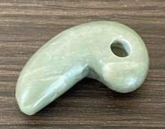 ☆超激レア!!☆完全別格品!!☆糸魚川翡翠☆超極上マーブル模様!!☆勾玉